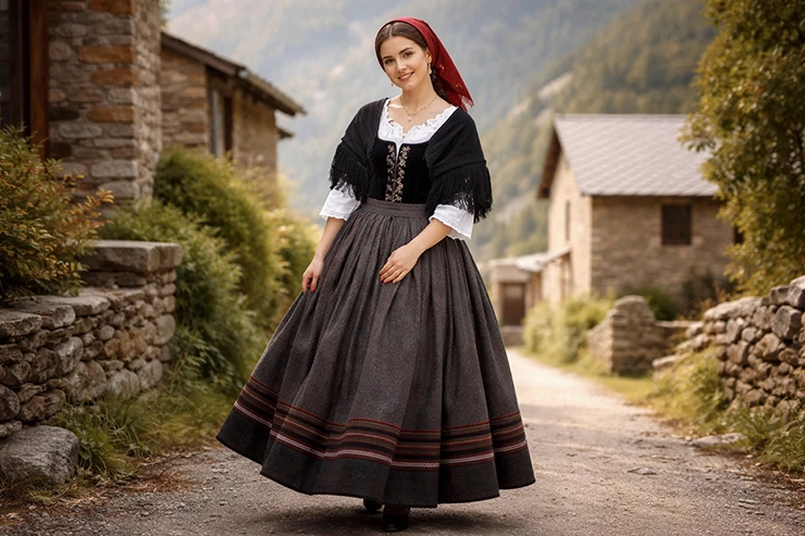 Andorra ropa tradicional