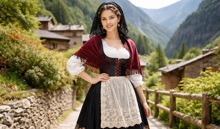 Andorra ropa tradicional