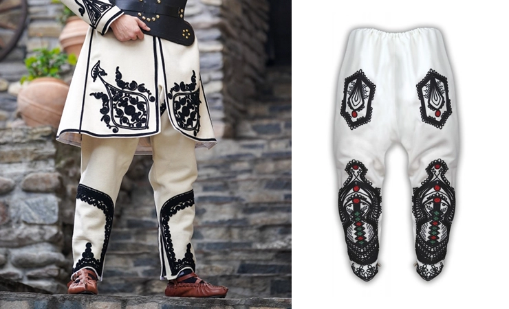 ropa búlgara tradicional