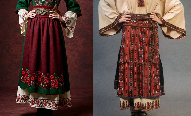 ropa búlgara tradicional