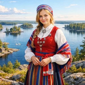Finlandia ropa tradicional