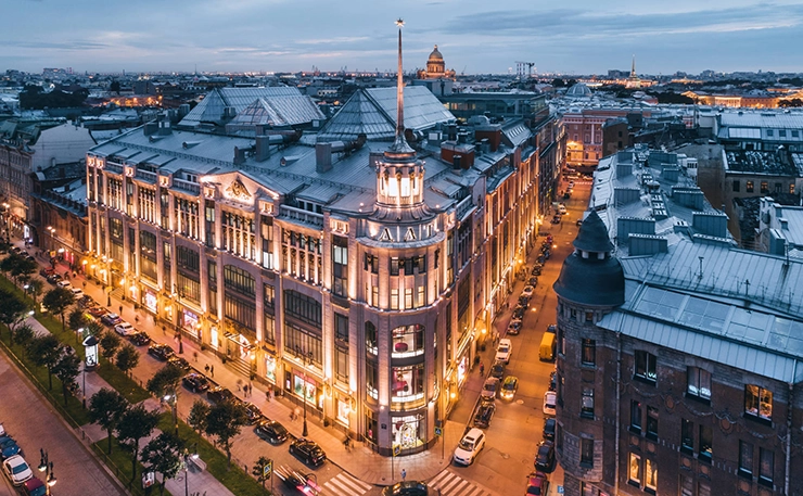 lujo en Rusia