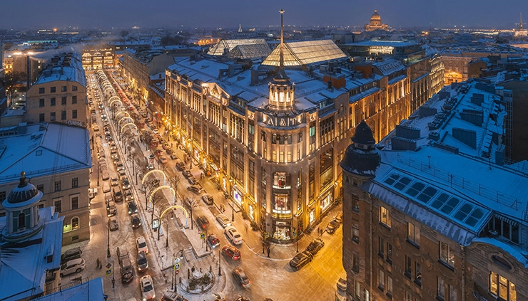 lujo en Rusia