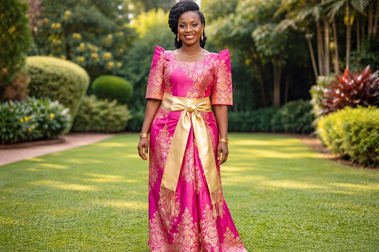 Uganda ropa tradicional