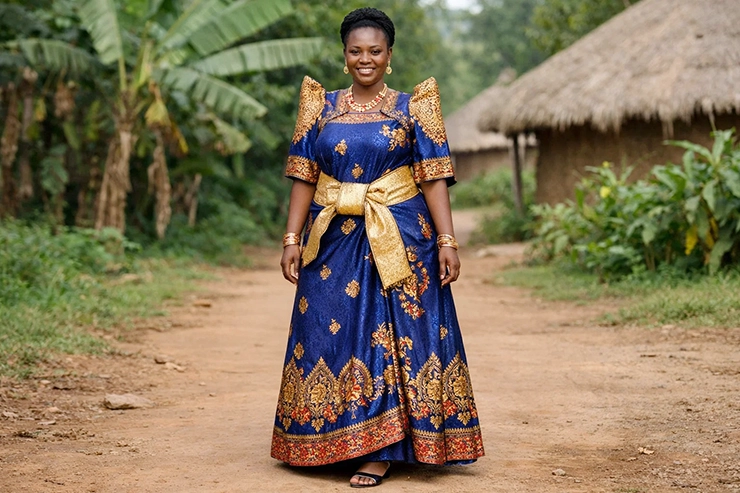 Uganda ropa tradicional