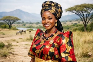 Uganda ropa tradicional