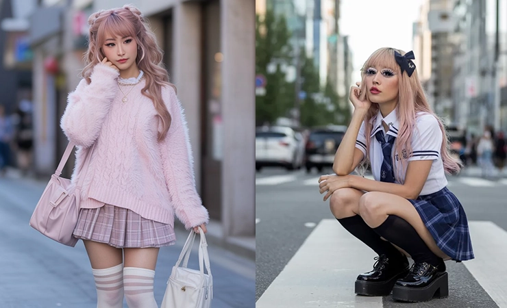 Gyaru moda japonesa