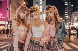 Gyaru moda japonesa