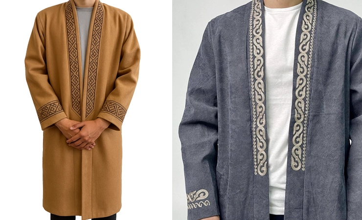 ropa kazaja tradicional