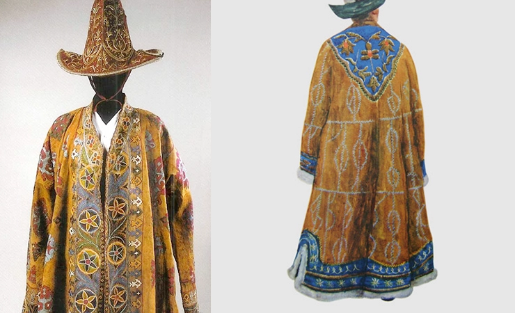 ropa kazaja tradicional