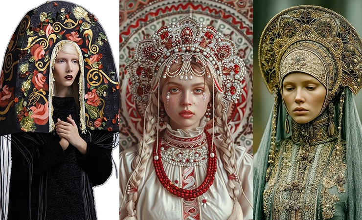 kokóshnik rudo moda