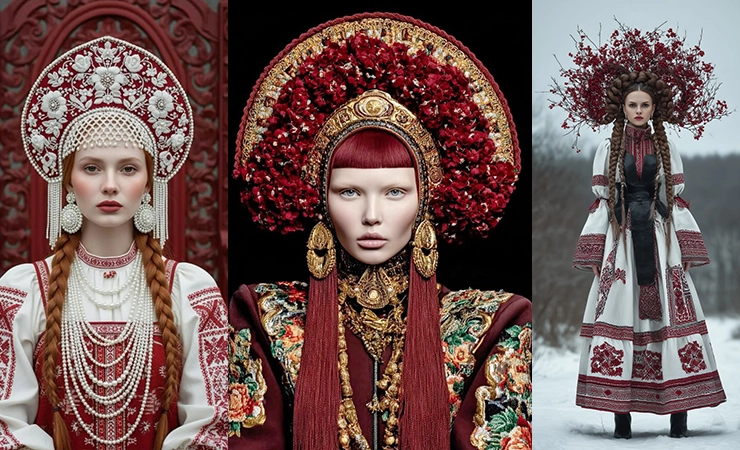 kokóshnik rudo moda