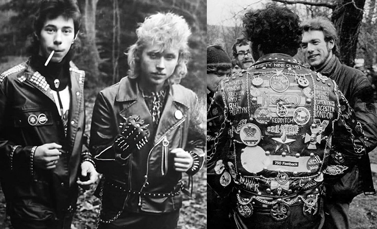 Metaleros soviéticos moda