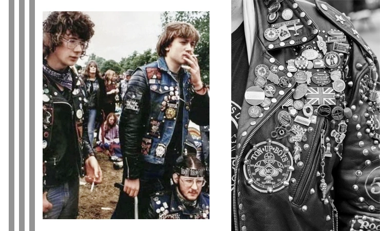 Metaleros soviéticos moda