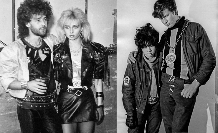 Metaleros soviéticos moda