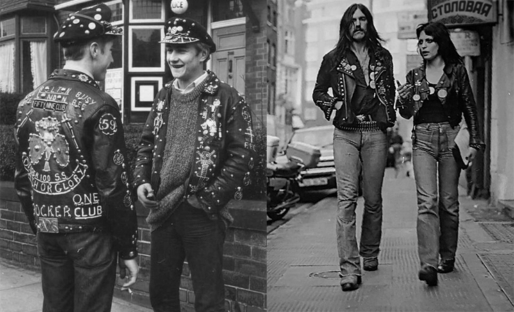 Metaleros soviéticos moda