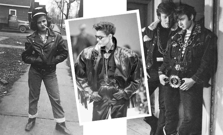 Metaleros soviéticos moda