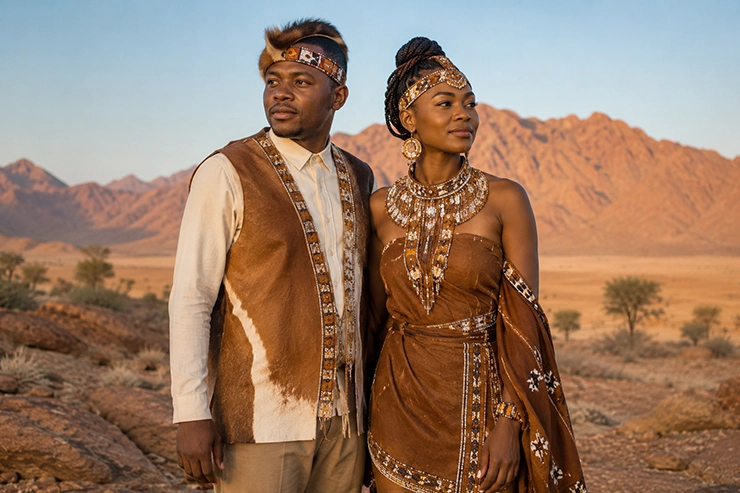 ropa de Namibia