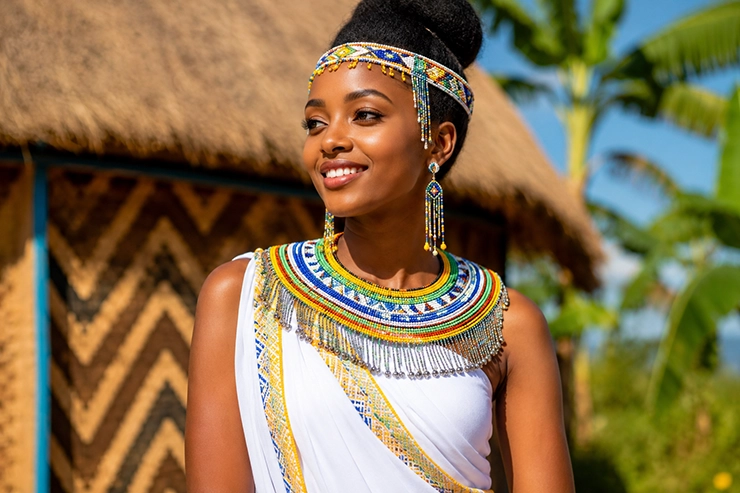 ropa tradicional de Ruanda