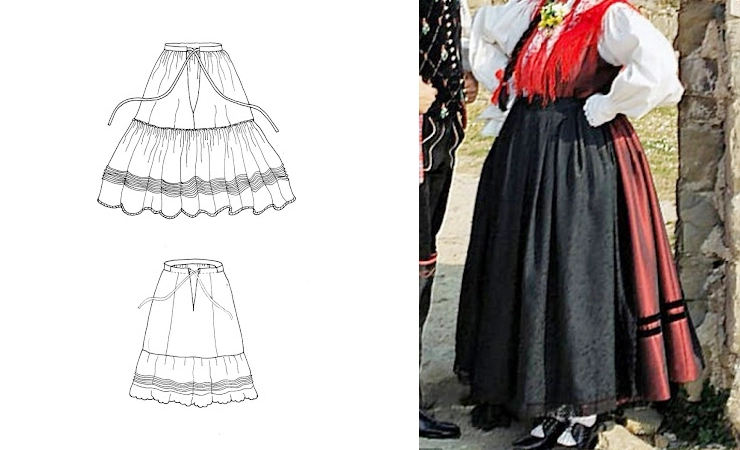 ropa eslovena tradicional