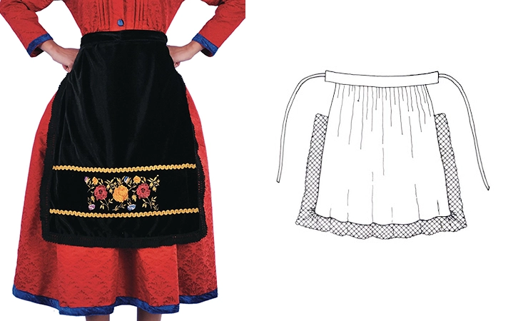 ropa eslovena tradicional