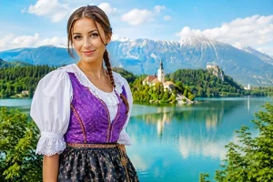 ropa Eslovena tradicional