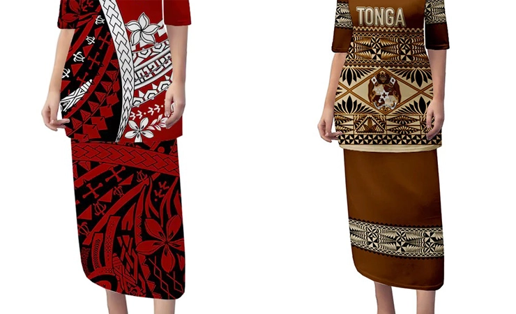 ropa tradicional de Tonga