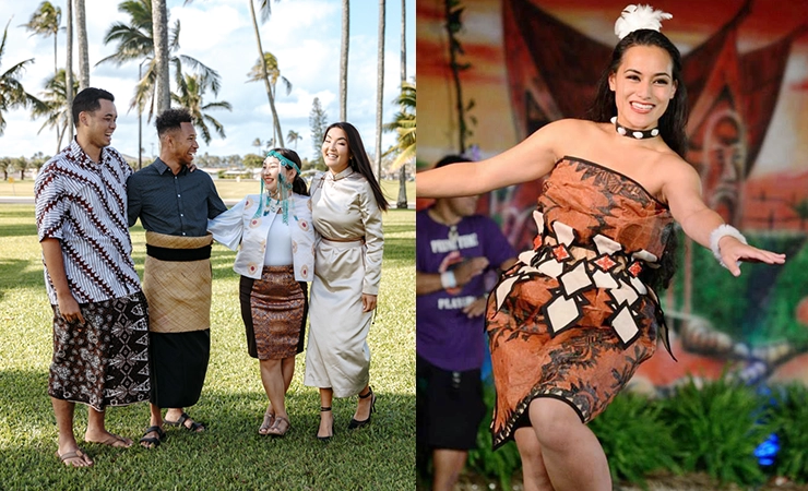 ropa tradicional de Tonga