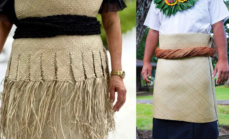 ropa tradicional de Tonga