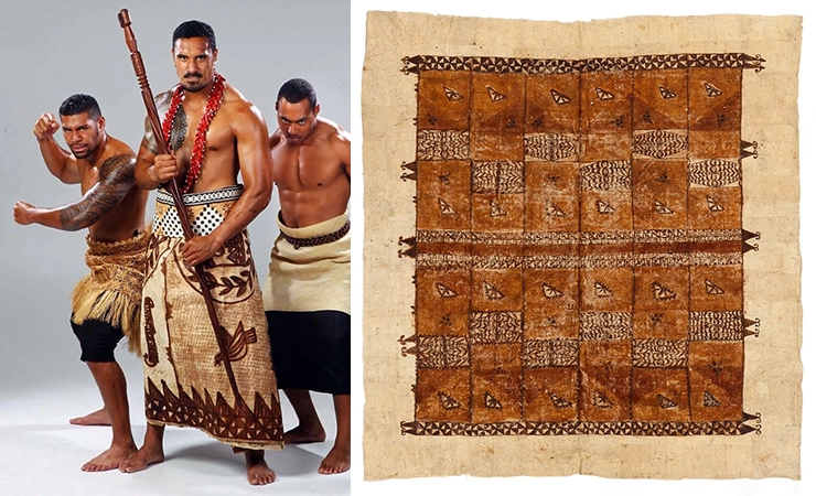 ropa tradicional de Tonga