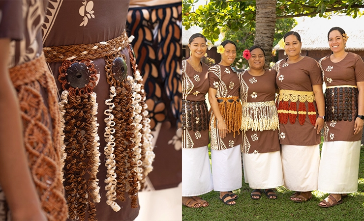 ropa tradicional de Tonga