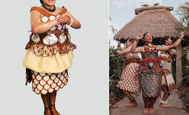 ropa tradicional de Tonga