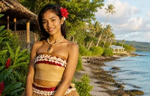 ropa tradicional de Tonga